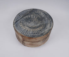 Afbeelding in Gallery-weergave laden, Keramieken Kruk/ Bijzettafel - Bruin & Blauw - 50 x 50 x 35 cm