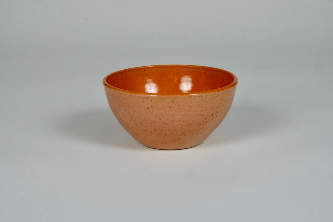 Poke bowl 2 kleur oranje spikkel